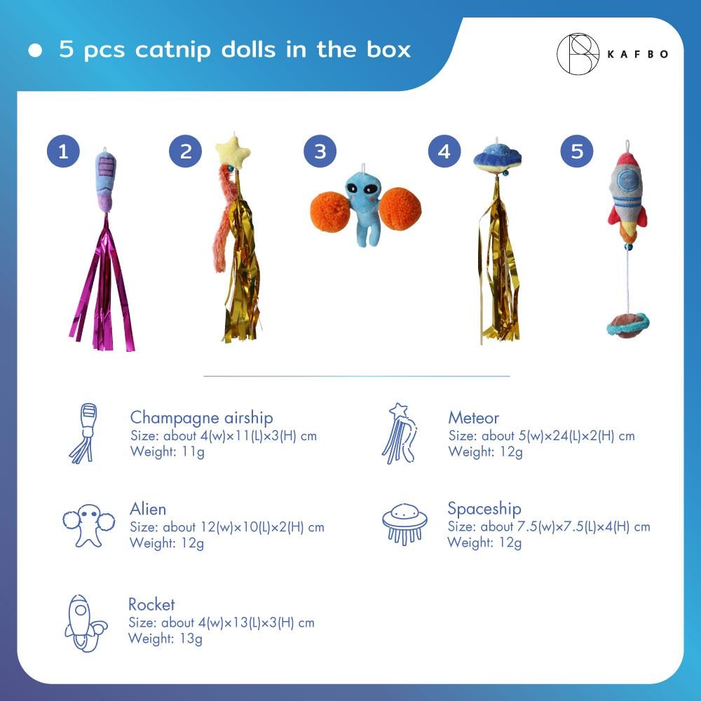 KAFBO CAT UNIVERSE ไม้ตกแมวUFO ไม้แหย่แมว ไม้ล่อแมว ไม้ตกแมวแบบสปริง ...