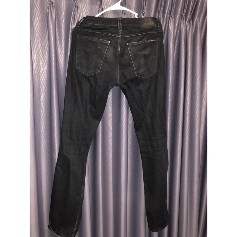 nudie jeans lean dean dry cold black