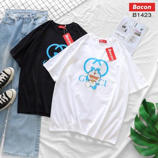 เสื้อยืด ลาย โดเรม่อน Doraemon คอตตอน โอเวอร์ไซส์