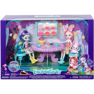 Enchantimals ตุ๊กตาเอนชานติมอล Tasty Tea Party Playset เพลย์เซต ปาร์ตี้น้ำชา GLD41