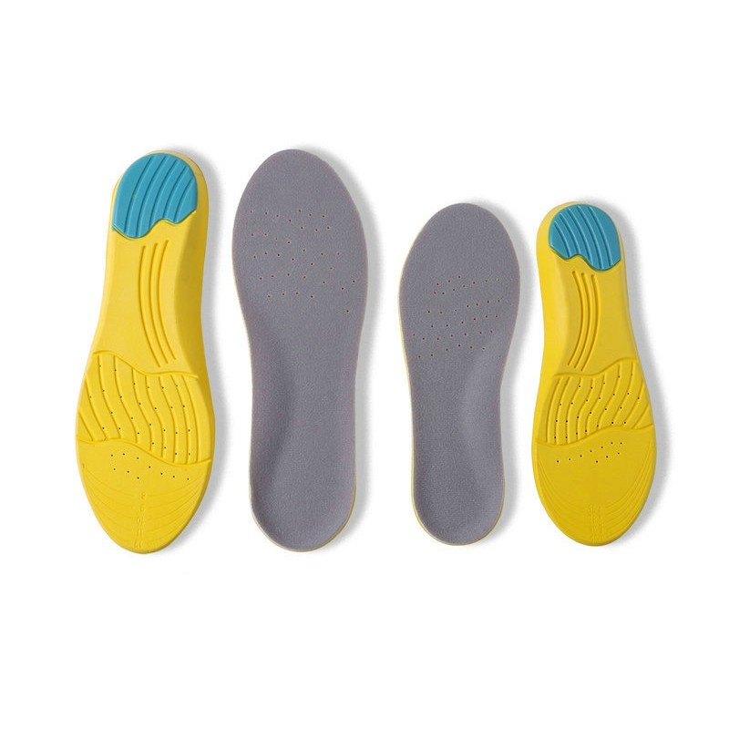 Insole Foot Careแผ่นเสริมพื้นรองเท้าเพื่อสุขภาพ ฟองน้ำรองพื้นรองเท้า 1คู่ XD-659