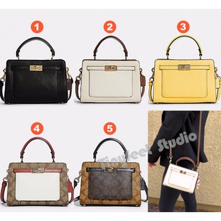 Coach C8687 C8319 C8320 C8318 C8688 Mini Lane Top Handle ผู้หญิงกระเป๋าสะพายข้าง Crossbody 8687 8319 8620 8318 8688