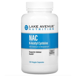 Lake Avenue Nutrition, NAC N-Acetyl Cysteine 600 mg, 120 Veggie Capsules