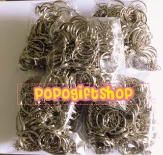 พวงกุญแจมีโซ่ + ห่วงสามเหลี่ยม/ห่วงกลม 250/500/1,000 ชุด