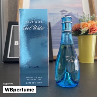 น้ำหอมแท้100% DAVIDOFF น้ำหอม Cool Water Woman Eau de Toilette ปริมาณ 100 มล.