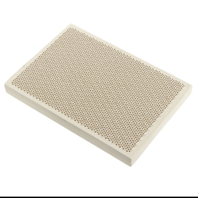 ส่งปกติ กระดานบัดกรีเซรามิกรังผึ้งความร้อนสําหรับหัวเตาแก๊ส 135x95x13 มม. ใหม่