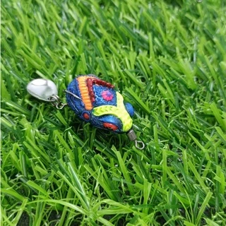 กบยาง 2.5 cm. ตัวเบ็ดเบอร์ 4= (กบยางลายไทย)