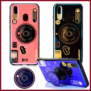 ✨ เคสเคสโทรศัพท์มือถือลายกล้องถ่ายรูปสําหรับ Huawei Y 9 2019 &amp; 2018 Nova 3 3 I 3e P 30 Pro Y6P Y 5 Y 6 Y 7 Pro Prime Y 9 Prime 2019หัวเ