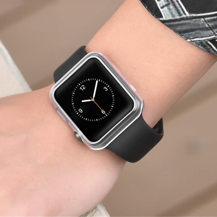 เคสซิลิโคน แบบใสนิ่ม สำหรับ Apple watch 11 10 9 8 7 6 SE 5 4 3 2 1 42 มม. 46 มม.40 มม. 44 มม. 42 มม. 38 มม. - รูปที่ 3
