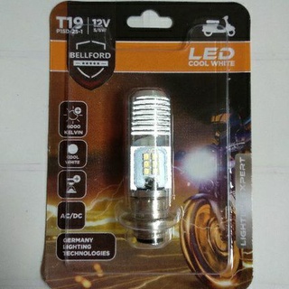 Bellford T19 12V 5-6w LED BEAT VARIO หลอดไฟหน้า ผลิตในประเทศเยอรมนี