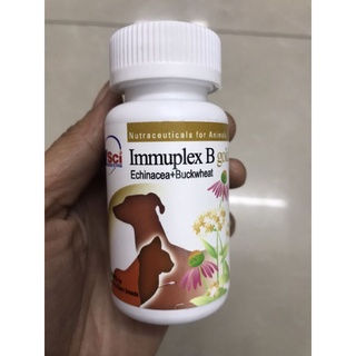 Immuplex B Gold cat dog 60 tabs(Exp.02/2025)อาหารเสริมภูมิต้านทาน สุนัขและแมว บรรจุ 60 เม็ด