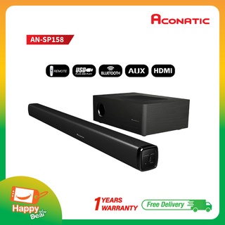 Aconatic ลำโพงซาวด์บาร์ รุ่น AN-SP158 (รับประกันศูนย์ 1 ปี)