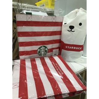 กระเป๋าstarbucks คริสมาส2021 ของแท้