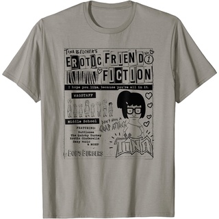 เสื้อยืดวินเทจเสื้อยืด พิมพ์ลายตัวอักษร Bobs Burgers Tina แฟชั่นพรีเมี่ยม สําหรับเด็กผู้ชาย และเด็กผู้หญิง อายุ 1-12 ปี