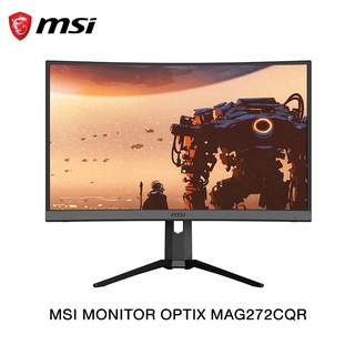 MSI MONITOR OPTIX MAG272CQR จอมอนิเตอร์แบบโค้ง ขนาดจอ 27.0 inch ความละเอียด 2560 x 1440 WQHD รีเฟรชเรทที่ล้ำสมัย 165Hz รับประกัน 3 ปี