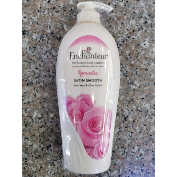 enchanteur perfumed body lotion romantic satin smooth 500 ml