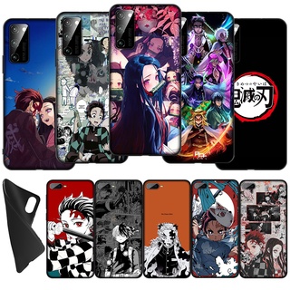 เคสซิลิโคนนิ่ม ลายอนิเมะ Demon Slayer AU4 สําหรับ OPPO Reno 2 3 4 5 Pro 4G