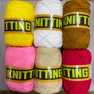 ไหมพรม อีเกิ้ล เส้นเล็ก สีเยอะ!! พร้อมส่ง!!!