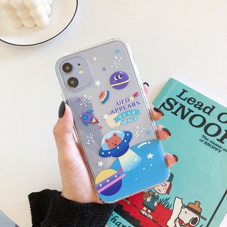 เคสซิลิโคนใสลายการ์ตูน เคสสวยๆสำหรับ iPhone11/ 7Plus / 8Plus/11Promax /6G/6S/8G/7G/6Plus/iPhone11Pro/x/xr/xs max