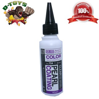 สีโมเดล กันดั้ม Pearl Coating Violet ขนาด 60 ml สำหรับ Airbrush