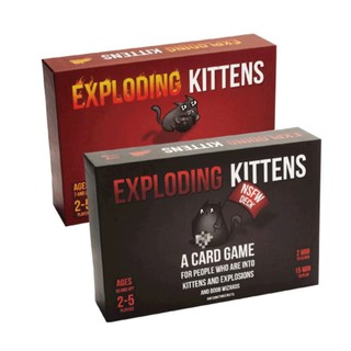 Sale!! BOARD GAME บอร์ดเกม #Exploding Kittens แมวบ้าพาบึ้ม