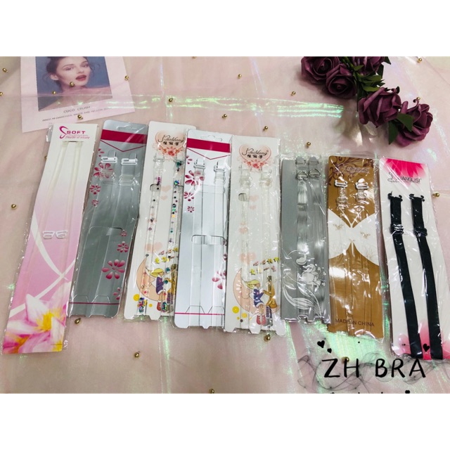 สายเสื้อในซิลิโคน แบบใส&แบบผ้า 👙