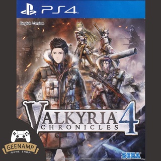 (โค้ดshopee 20DDXTRA915 ลด20%) PS4 [มือ1] Valkyria Chronicles 4 (R1/US)(EN) **แถม skin ติดจอย PS4 ในกล่อง**