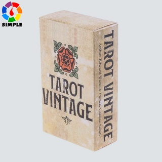 Vintage Tarot Deck Card Games