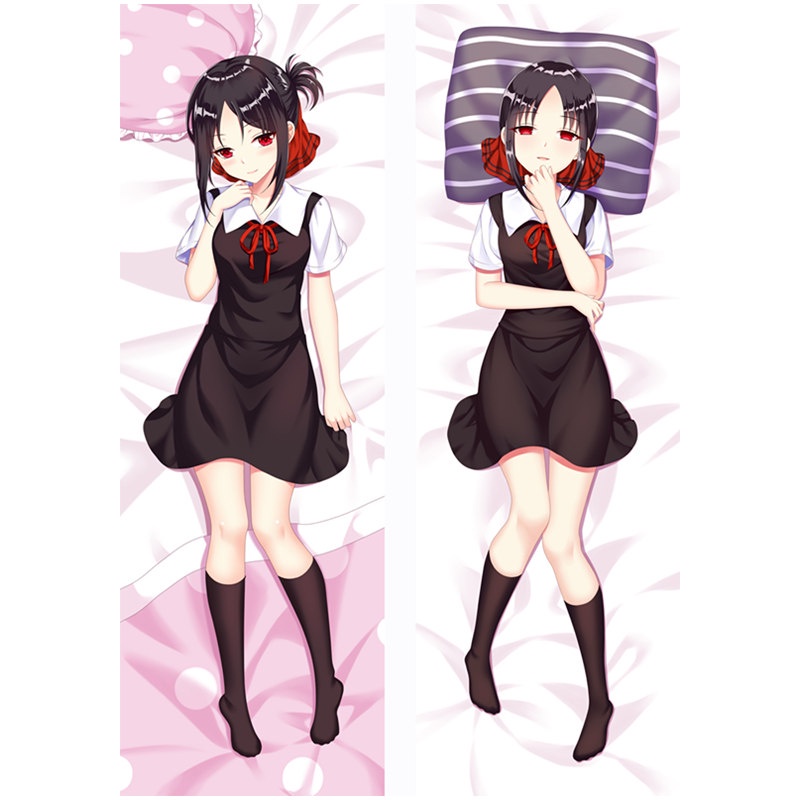 อะนิเมะ Kaguya-sama Love Is War Dakimakura กอดหมอน Body Case Shinomiya Kaguya 3D Two-Side Girl ปลอกห