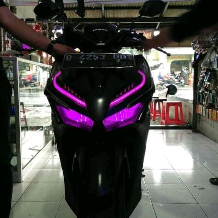 [CLHZT PRODUCT] [PACKAGE/PACKAGE] ไฟคิ้วโบนัสปีศาจ HONDA VARIO 125 150 NEW/OLD DRL EYEBROW NON SPOT 