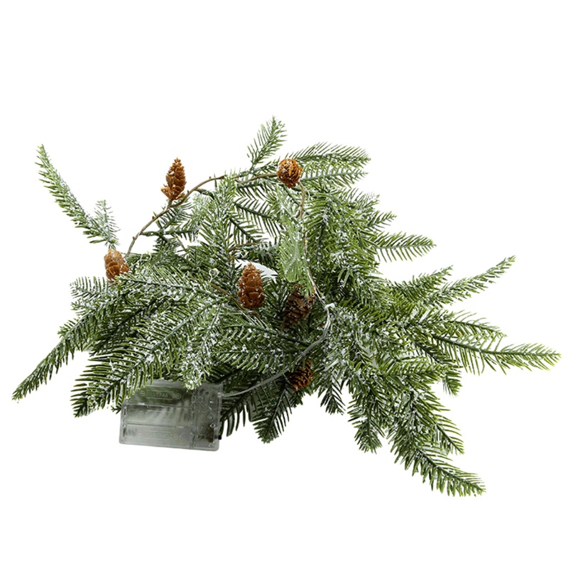 Cc LED Pine Needle String Lights Fairy สําหรับเทศกาลงานแต่งงานตกแต่งขับเคลื่อน
