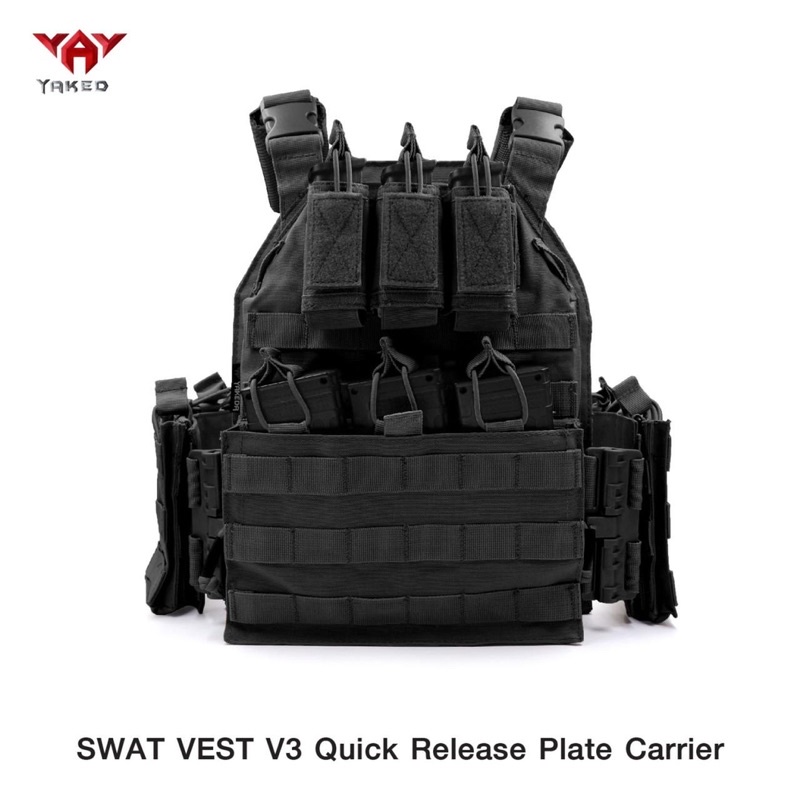 เสื้อเกราะ Swat Vest V3  ( Swat Vest V3 Quick Release Plate Carrier )