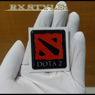 สติกเกอร์ตราสัญลักษณ์ Dota 2 แบบนูน ยืดหยุ่น