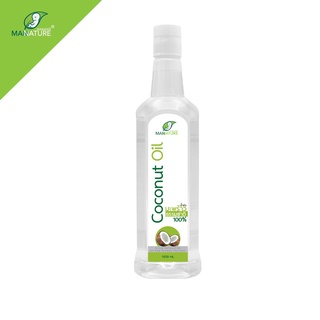 MANNATURE น้ำมันมะพร้าว สกัดเย็น coconut oil 1000ml. ของแท้!!!