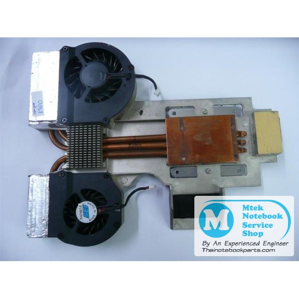พัดลมและฮีทซิงค์ระบายความร้อนโน้ตบุ๊ค KT9, ROBIN, 319492-001 - HP ze5200 Compaq Presario 2500 Coolin