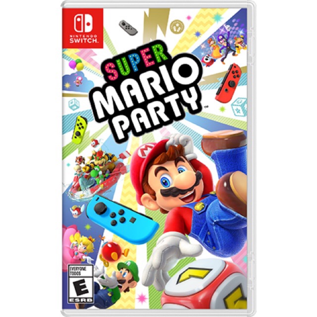 แผ่นเกมส์ Nintendo Switch : Super Mario Party