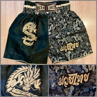 กางเกงมวยเด็ก👶🏻 ลายมังกร [For kids] มี 10 สี [พร้อมส่ง] มีเก็บเงินปลายทาง Muay Thai Shorts 泰拳裤