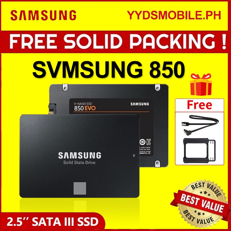 SSD Samsung 850 Evo 120GB/240GB/480GB/960G Solid State Drive 2.5 inch SATA 3.0 for laptop and desktop BKMOBILE.PH
