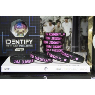 Wristband. แบบธรรมดาปั๊มจมลงสี