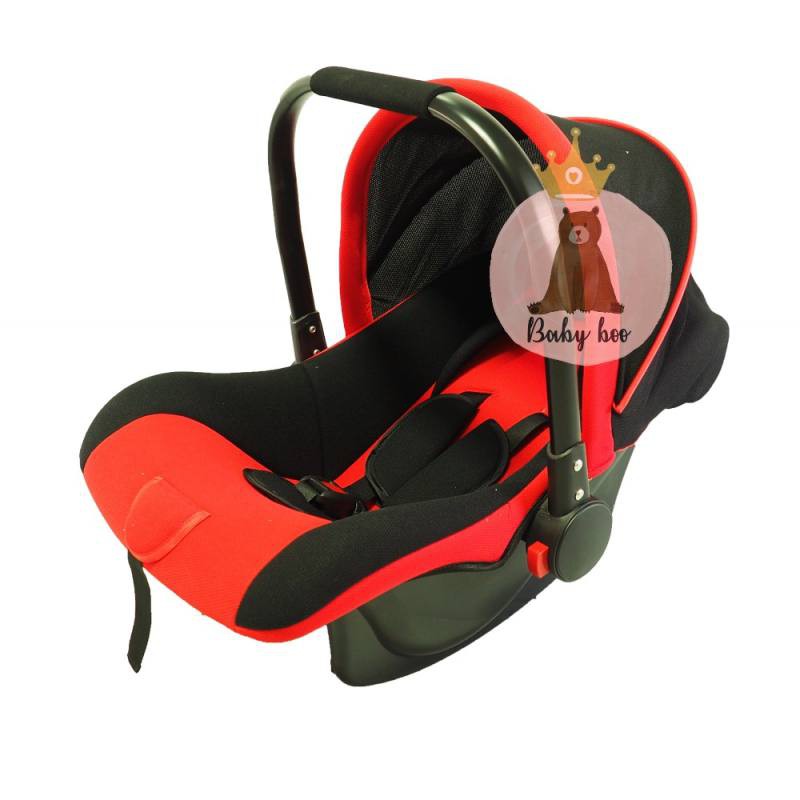 Baby boo Carseat เด็กอ่อน รุ่น:T480  สำหรับเด็กแรกเกิด -15  เดือน ปรับระดับการหิ้วได้ (สีแดง)