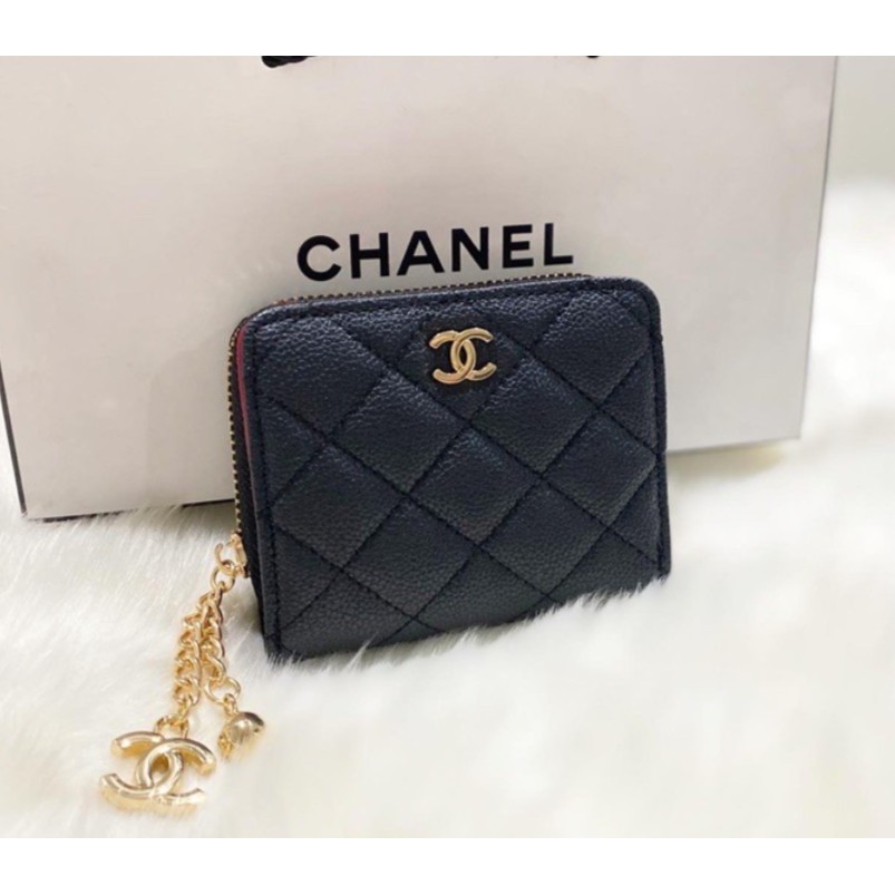กระเป๋าสตางค์ Chanel caviar wallet ❤️VIP Gift Premium Gift ของแท้ (หมดชั่วคราว)