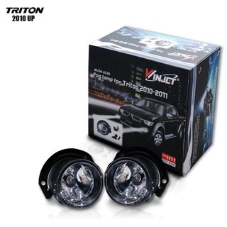 winjet ไฟตัดหมอก sportlight mitsubishi triton 2010 - 2014