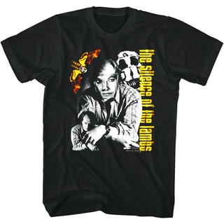 เสื้อยืด พิมพ์ลาย Silence Of The Lambs Buffalo Bill Collage สําหรับผู้ชาย