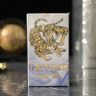 Tarot_raredecks-Tattoed Tarot - Lo Scarabeo- Tarot card/deck/ไพ่ทาโรต์/ไพ่ยิปซี/ไพ่หายาก/แท้/ใหม่/ไพ่แรร์