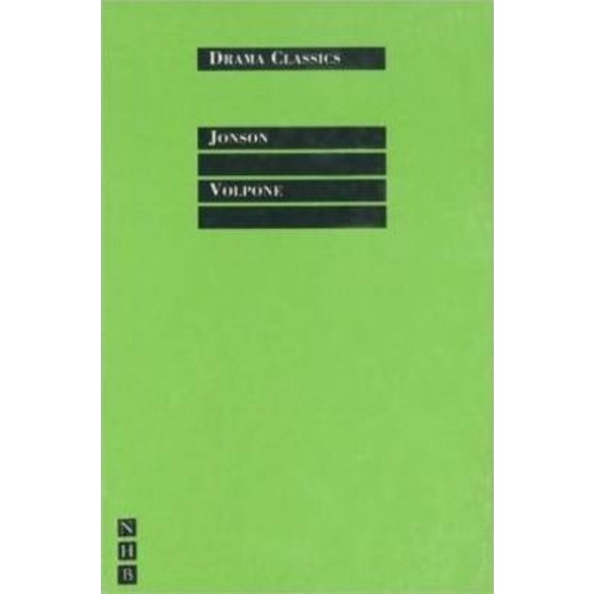 Volpone โดย Ben Jonson (ฉบับสหราชอาณาจักรปกอ่อน)
