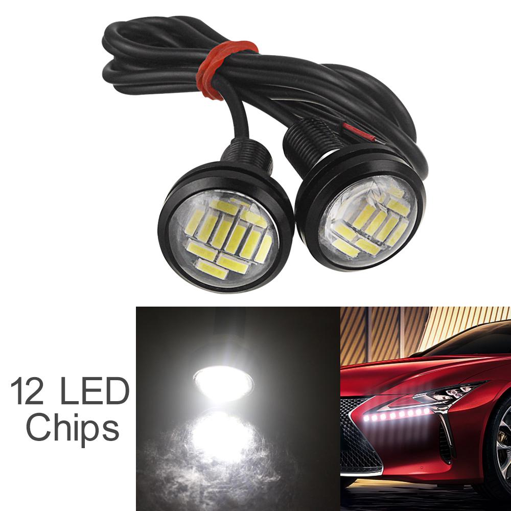 ไฟตัดหมอกรถยนต์ 12 V 15 W 22 . 12 Led Eagle Eye 2ชิ้น