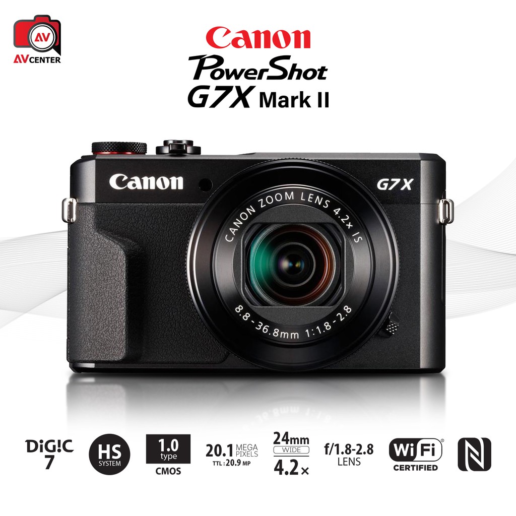 Canon camera g7x mark2 ii 1 by avcentershop