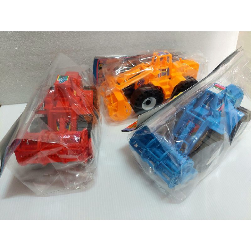 รถเกี่ยวข้าวรุ่นถุง (ราคาต่อ 1 คันค่ะ) รถของเล่นคละสีส่ง รถเกี่ยวข้าวรถโมเดล - รูปที่ 3