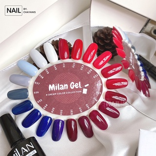 สีเจลมิลาน milan 10 ml ขนาดกลาง (เฉดสีรหัส 21 ถึง 40)