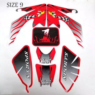 สติกเกอร์ ลาย Angry Bird สำหรับ HONDA CRF50 XR50 CRF XR 50 50CC -125CC DIRT BIKE PIT BIKE PRO